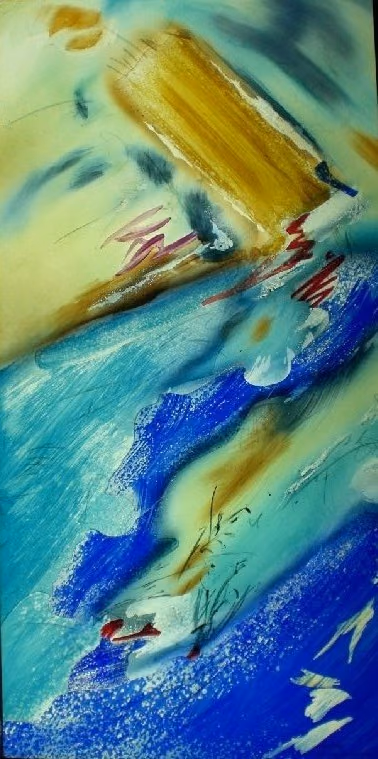 Glasbild