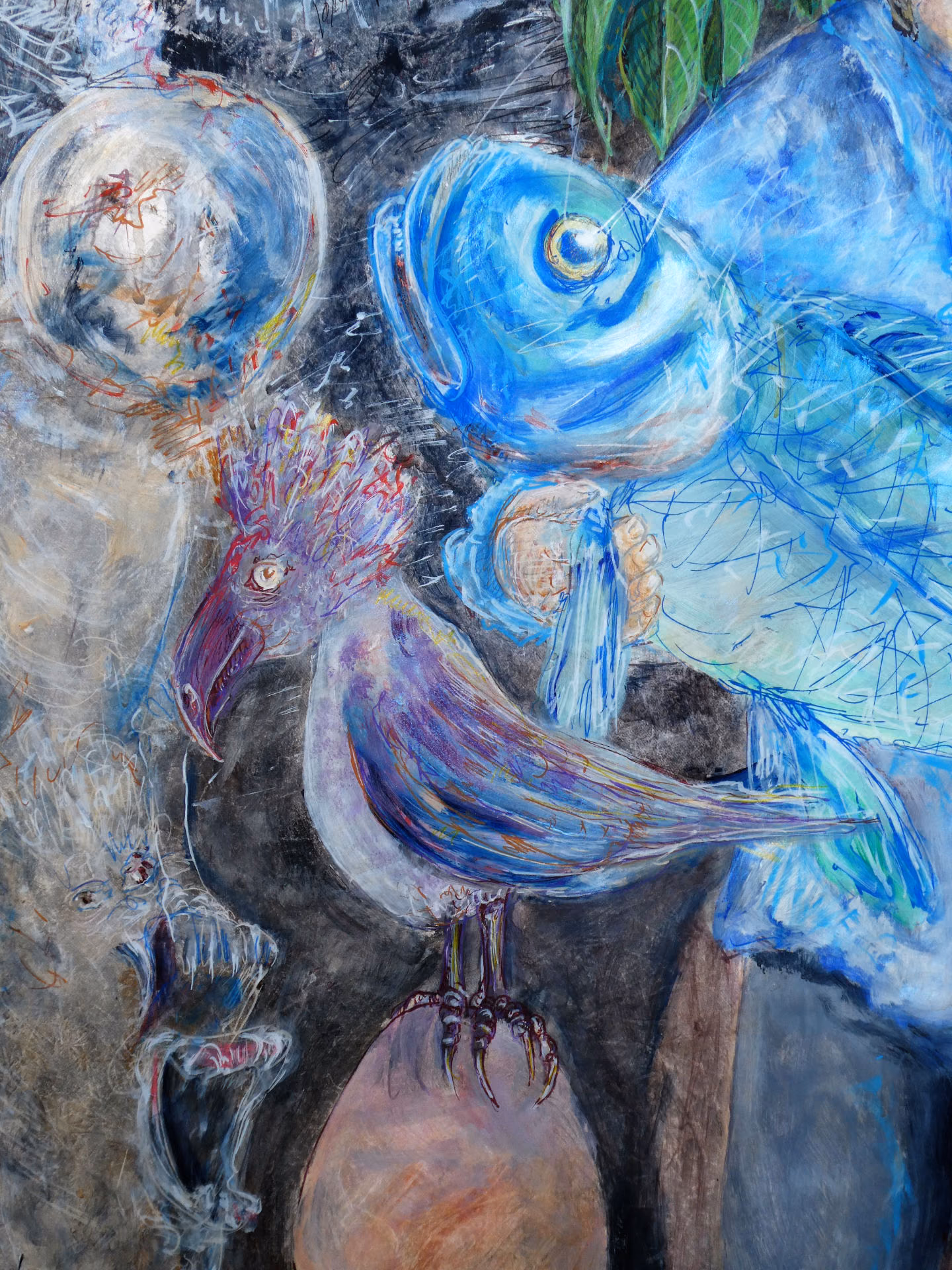 Vogel Fisch